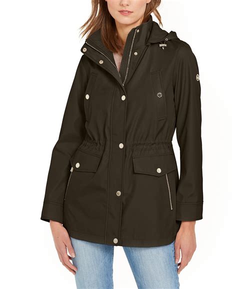 michael kors flight jacket|Michael Kors anorak jacket women.